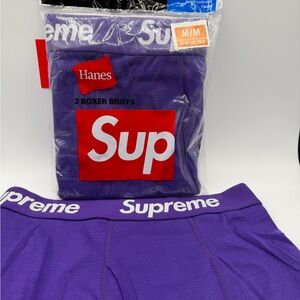 Supreme | Underwear & Socks | Supreme X Hanes Boxer Briefs Leopard